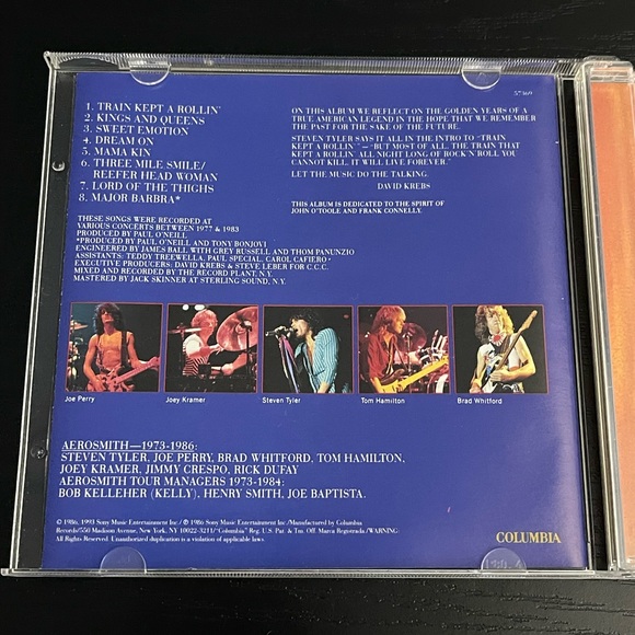 Aerosmith Classics Live! CD - Picture 5 of 7